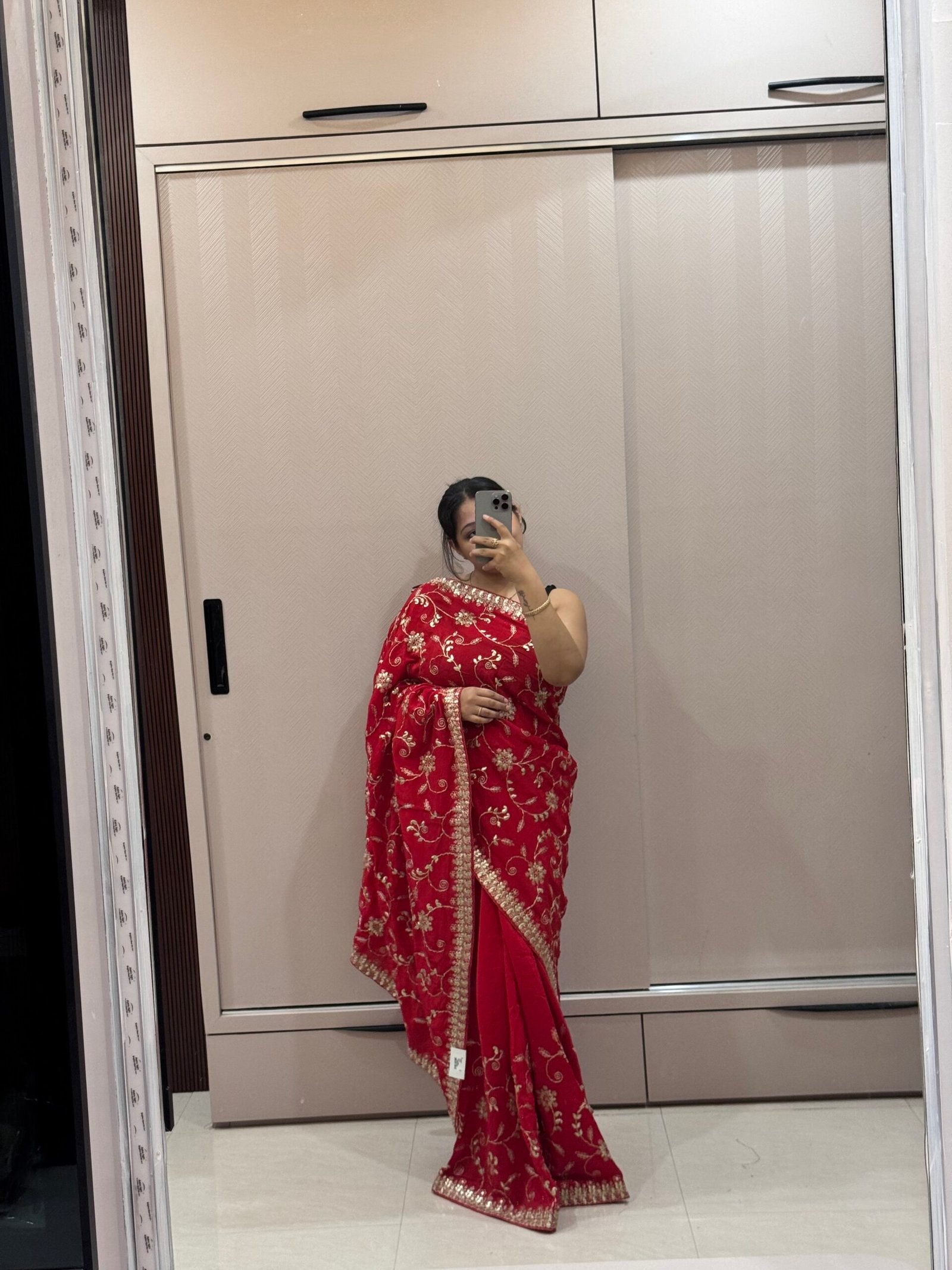 karwachauth-special-red-saree